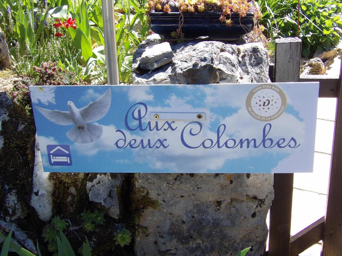 Aux Deux Colombes Panzió Padirac Kültér fotó