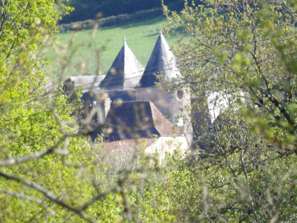 Aux Deux Colombes Panzió Padirac Kültér fotó